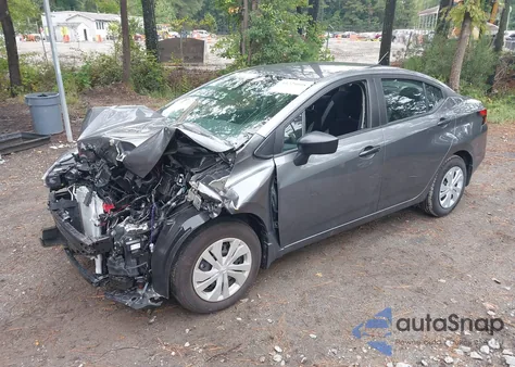 2025 Nissan Versa 1.6 S из США, поврежденный, VIN 3N1CN8DV0SL820252